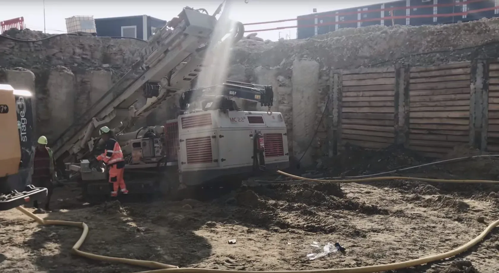 Nová retenční nádrž na ČOV a ČKV Sever, Letiště Praha, Kněževes - foto 3