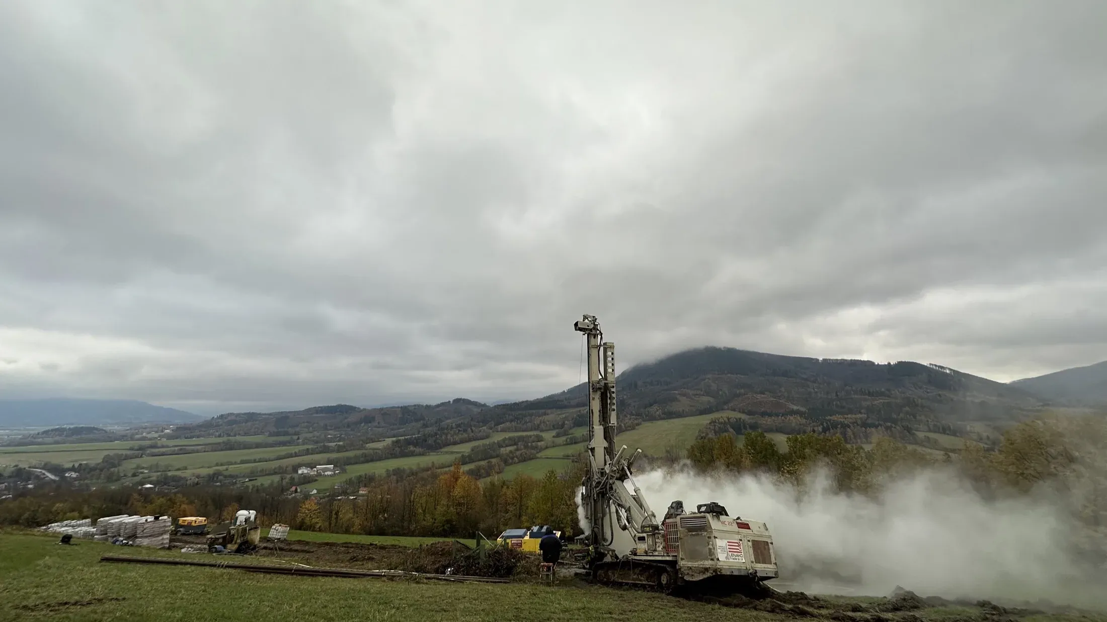 V403 – zdvojení vedení, Valašské Meziříčí