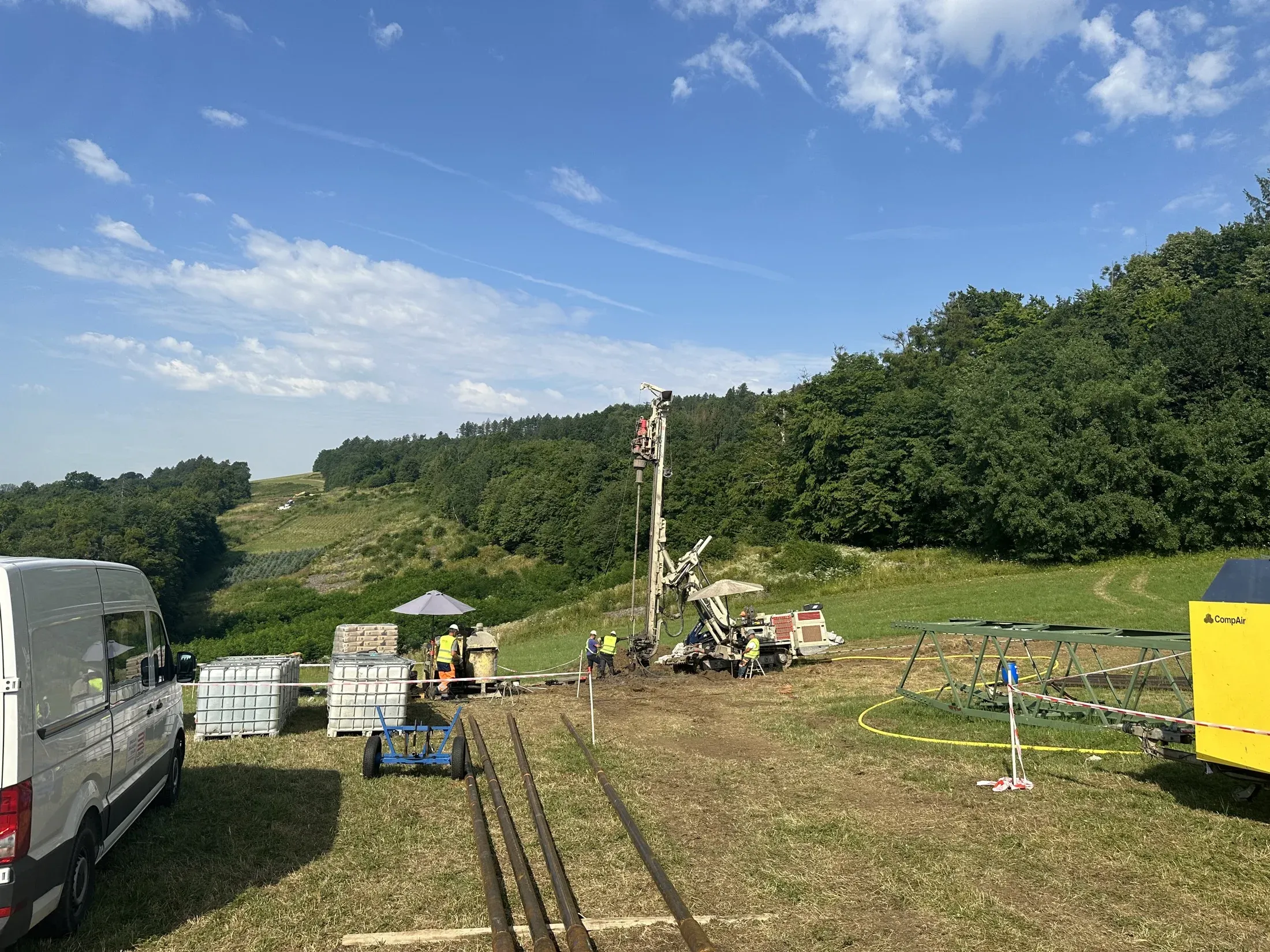 V403 – zdvojení vedení, Valašské Meziříčí - foto 1